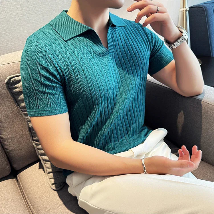 Verona Ribbed Polo
