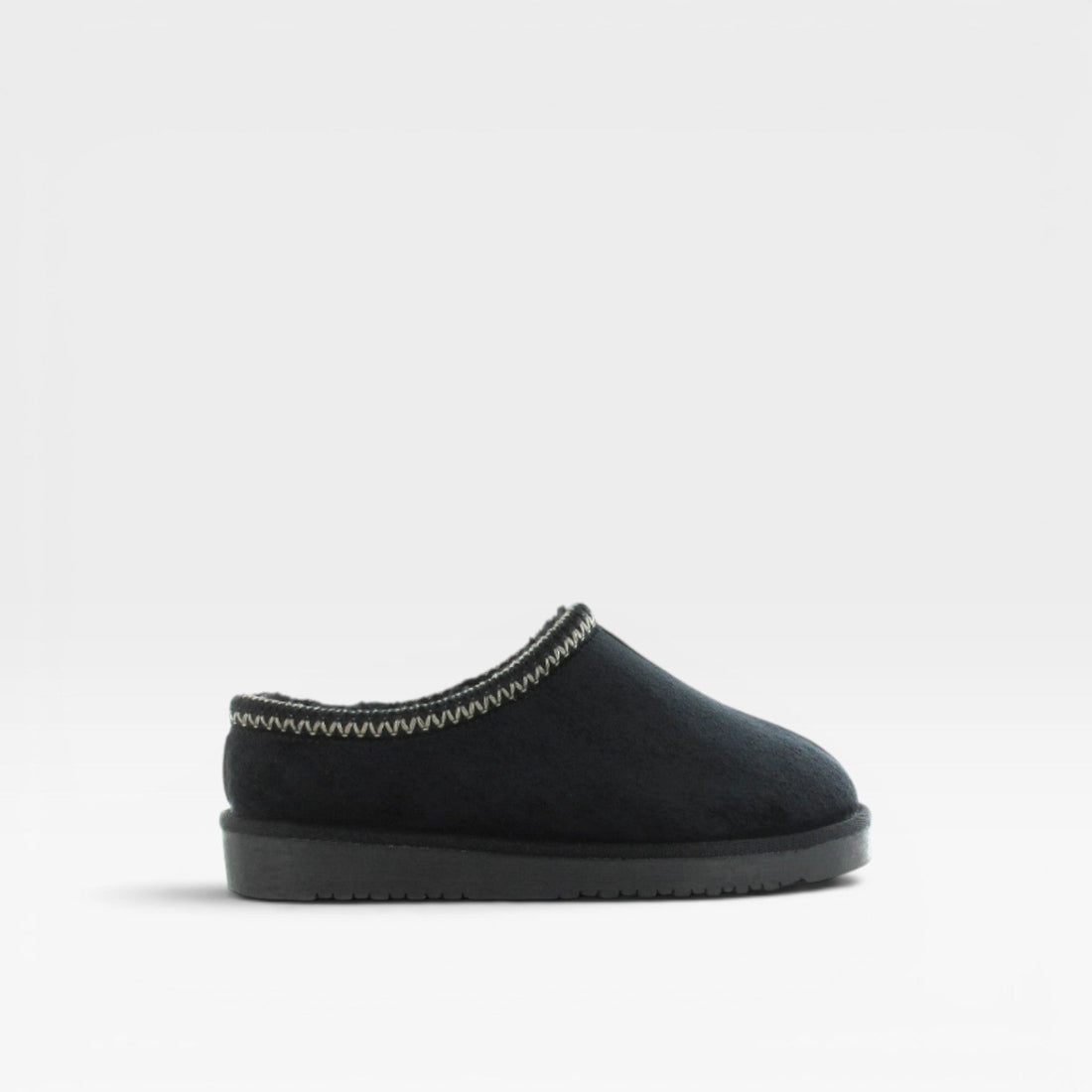 Women's Faux Fur Lined Clogs – Cozy Suede Slip On Mule for Everyday Warmth