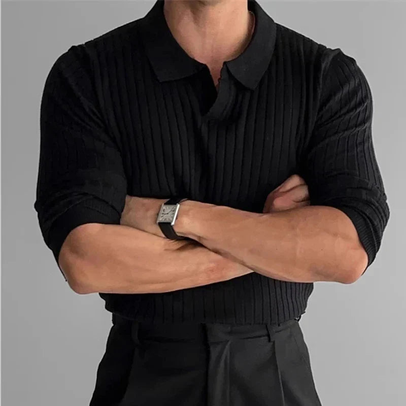 Roma Ribbed Polo