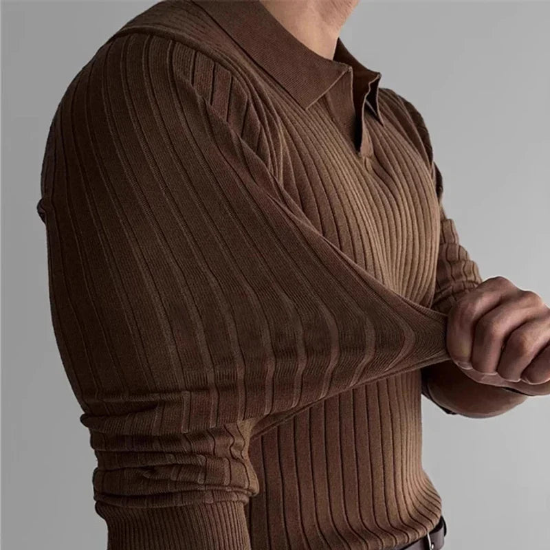 Roma Ribbed Polo
