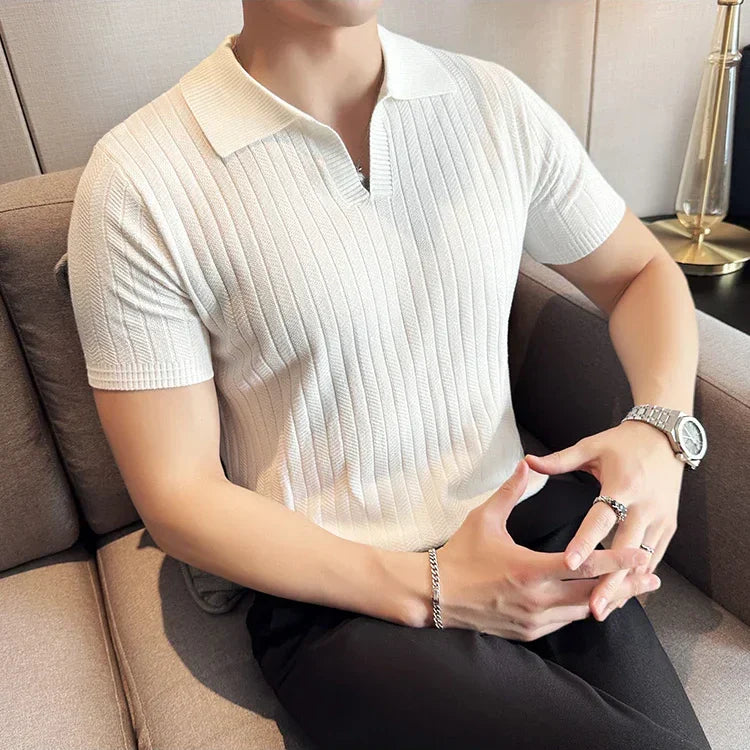 Verona Ribbed Polo