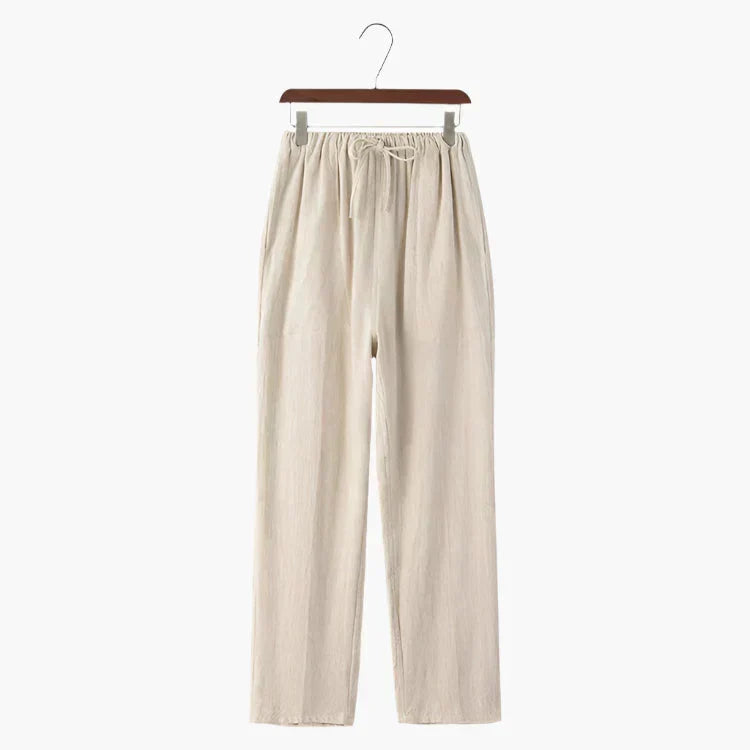 Adrien Fluid Linen Pants