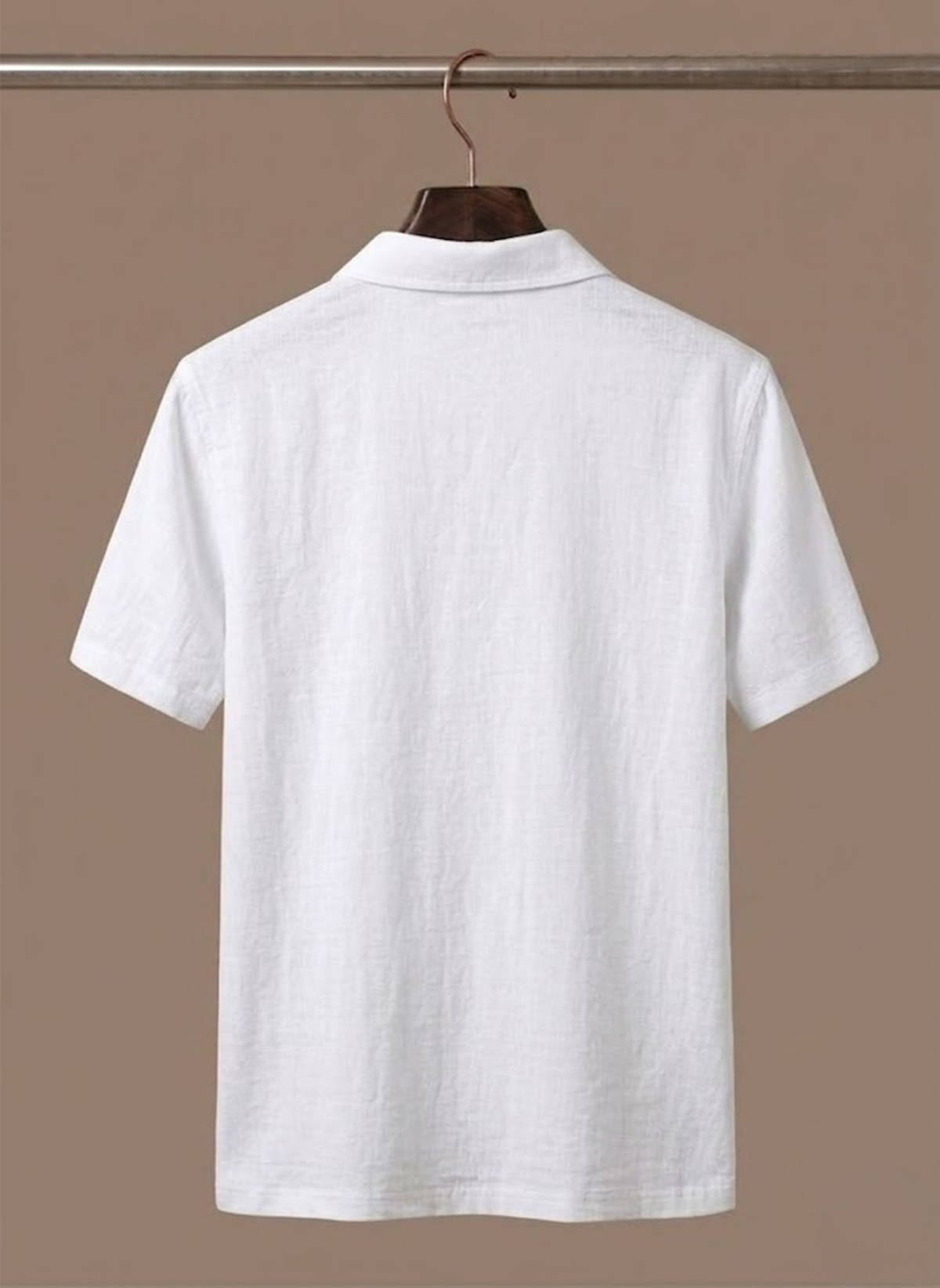 Men's Linen Style Beach Shirt – Lightweight Breathable Summer | Areleon