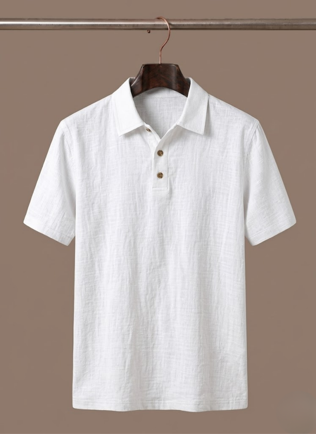 Men's Linen Style Beach Shirt – Lightweight Breathable Summer | Areleon