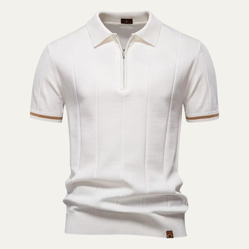 Ashton Strickpoloshirt