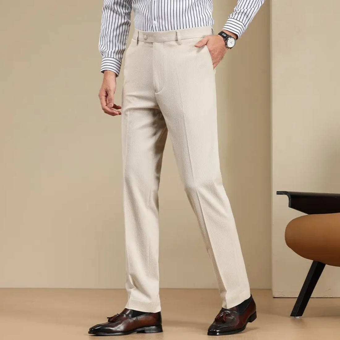 Barbaresco Straight-Leg Dress Pants