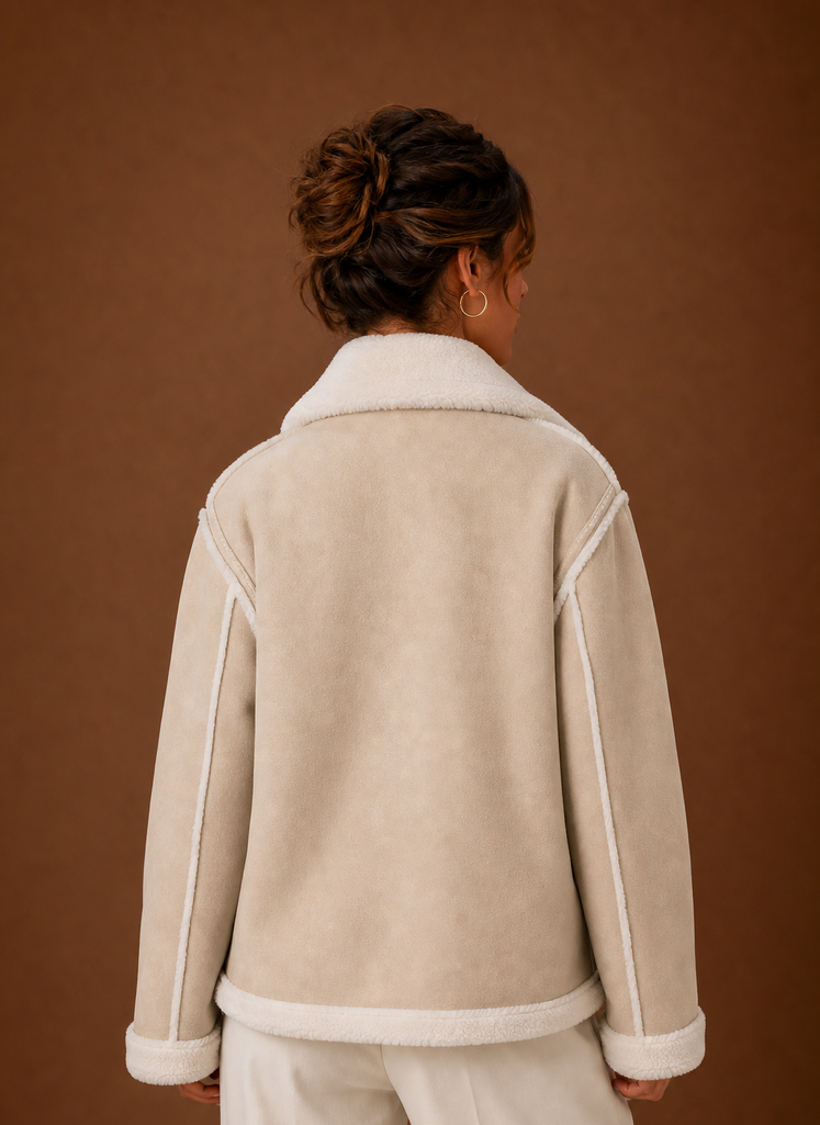 Women's Aviator Jacket - Flight Jacket Outerwear | Areleon