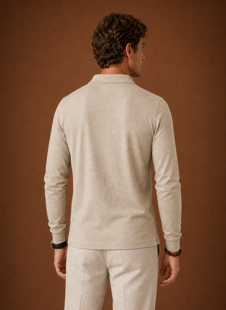 Men's Polo Shirt - Short Sleeve Button-Placket Golf Shirt | Areleon