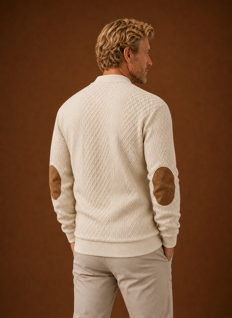 Men's Crewneck Sweater - Pullover for Layering & Office Wear | Areleon