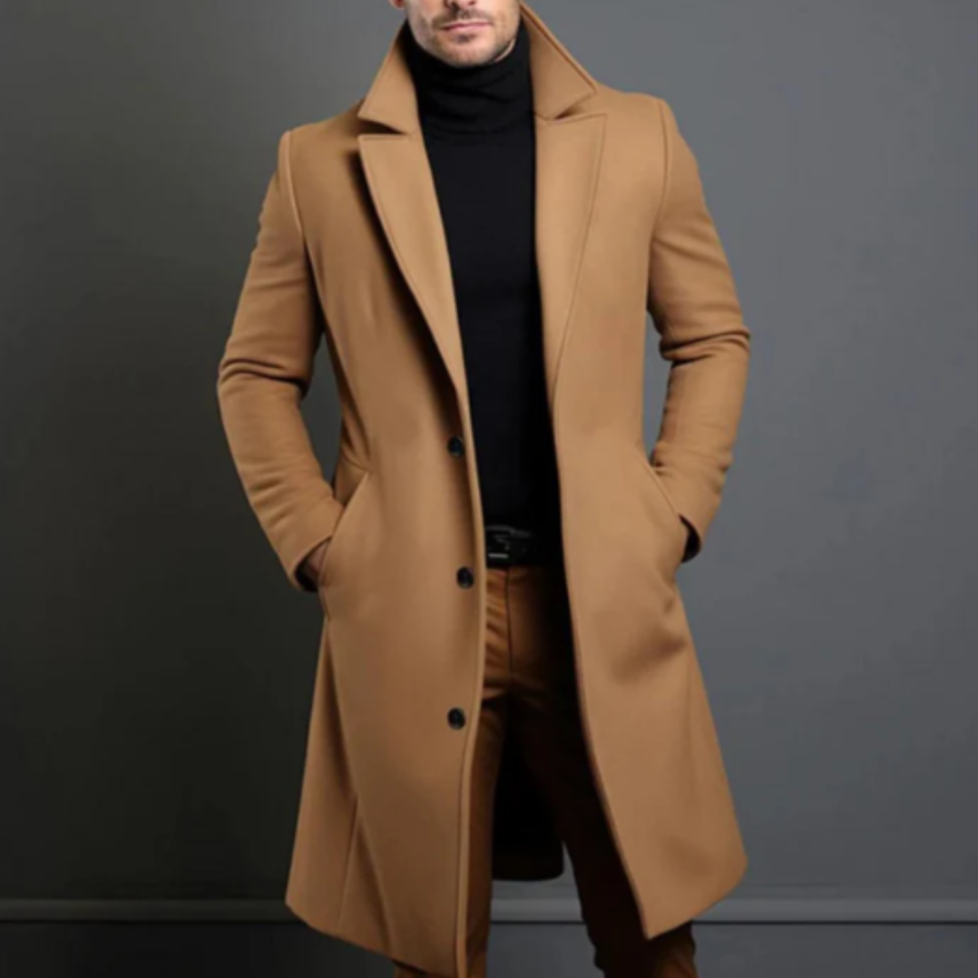 Belmont Wool Overcoat