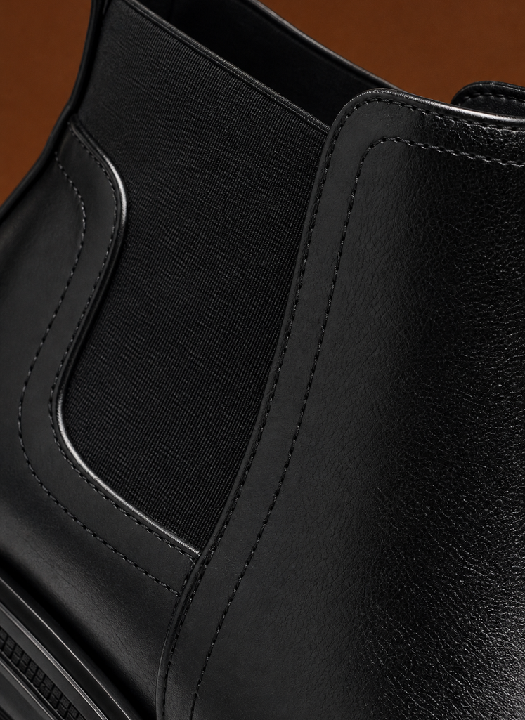 Men's Chelsea Boot - Elastic-Sided Pull-On Ankle Boot | Areleon