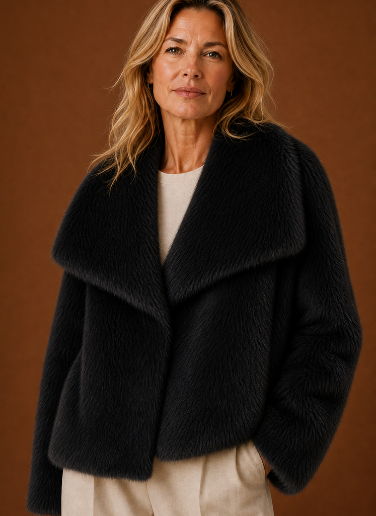 Women's Faux Fur Coat - Winter Jacket | Areleon