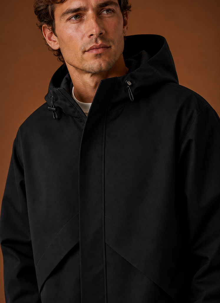 Men's Windbreaker Jacket - Hooded Outdoor Coat | Areleon