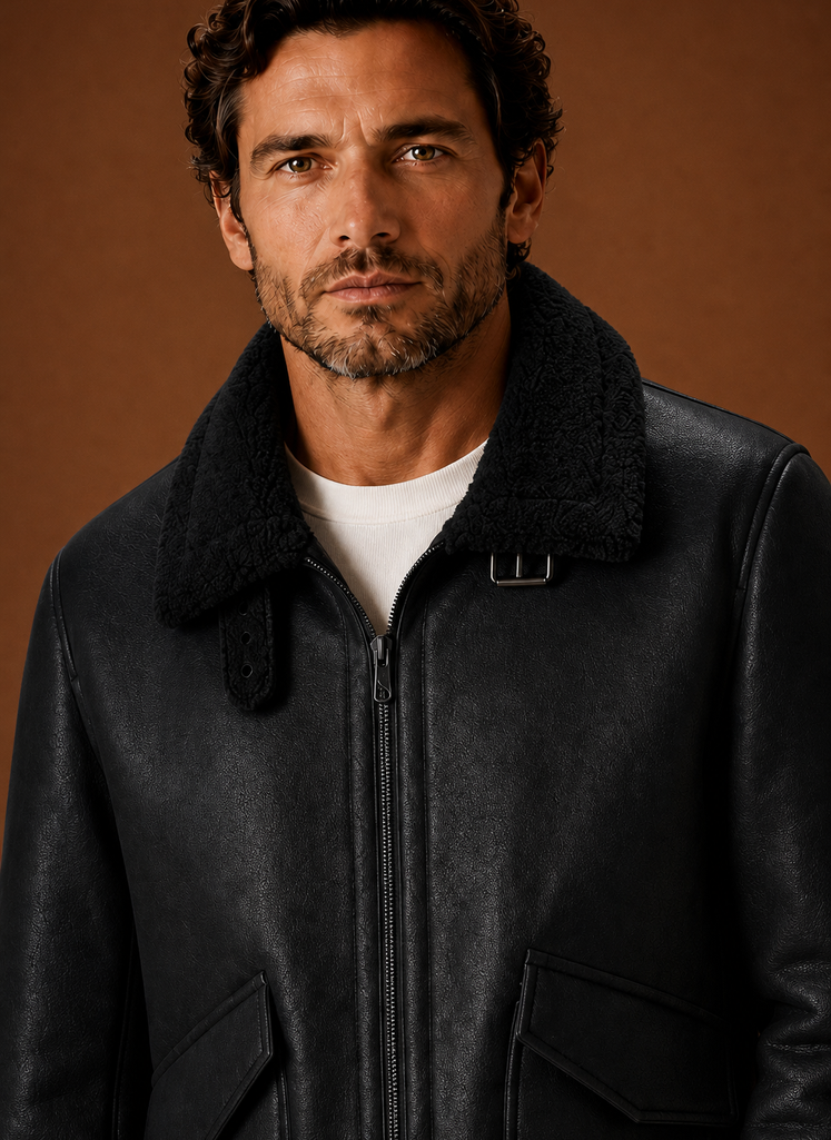 Men's Winter Coat - Thick Lined Overcoat | Areleon