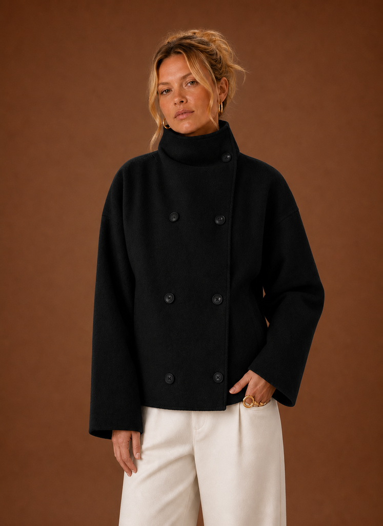 Women's Funnel Neck Jacket - Casual Jacket | Areleon