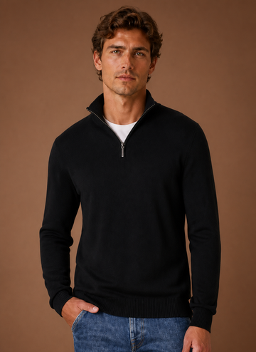 Men’s Quarter Zip Sweater | Areleon