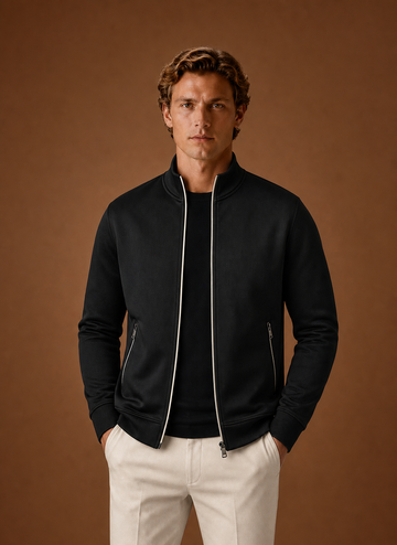 Men's Full Zip Sweater Jacket | Areleon
