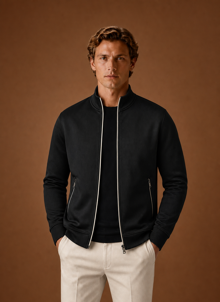 Men's Full Zip Sweater Jacket | Areleon