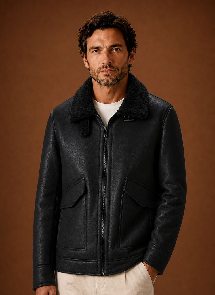 Men's Winter Coat - Thick Lined Overcoat | Areleon