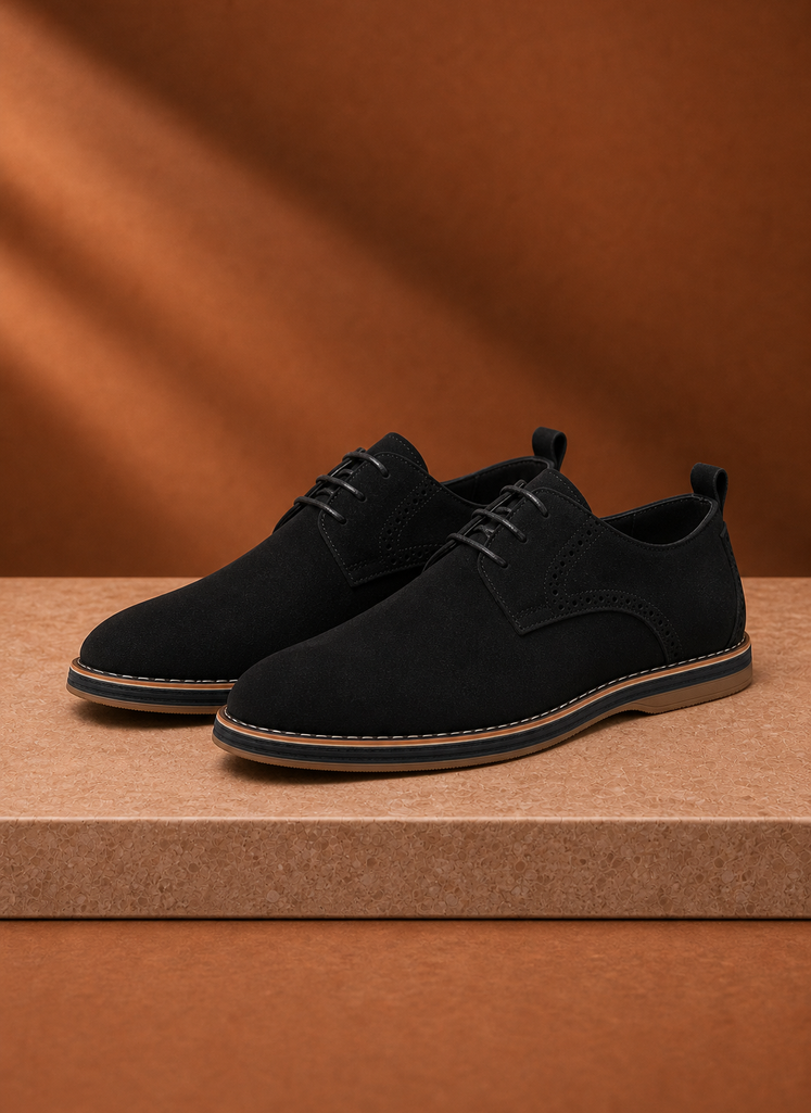 Men's Derby Dress Shoes - Lace-Up Dress Shoe Areleon
