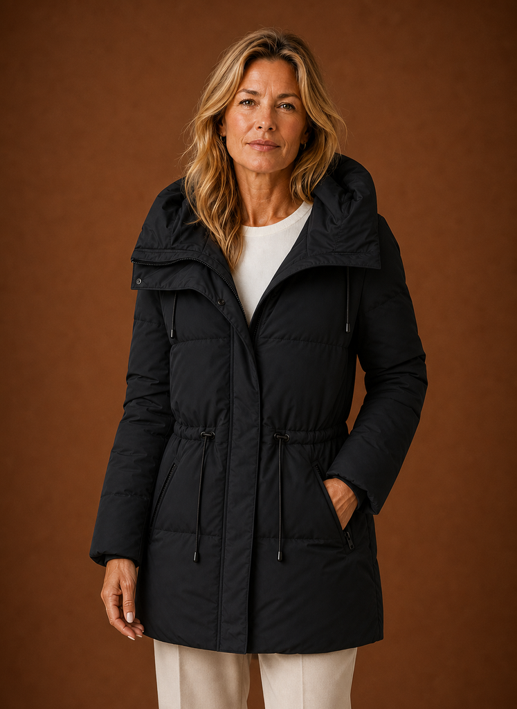 Women's Quilted Puffer Jacket - Warm Winter Parka | Areleon