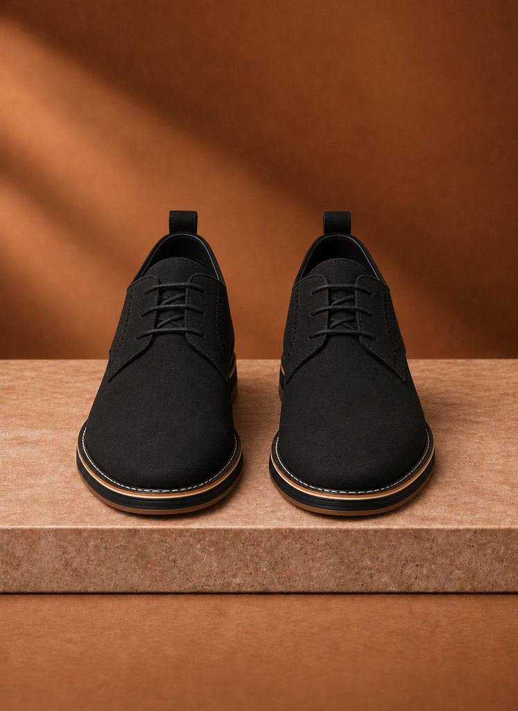Men's Derby Dress Shoes - Lace-Up Dress Shoe Areleon