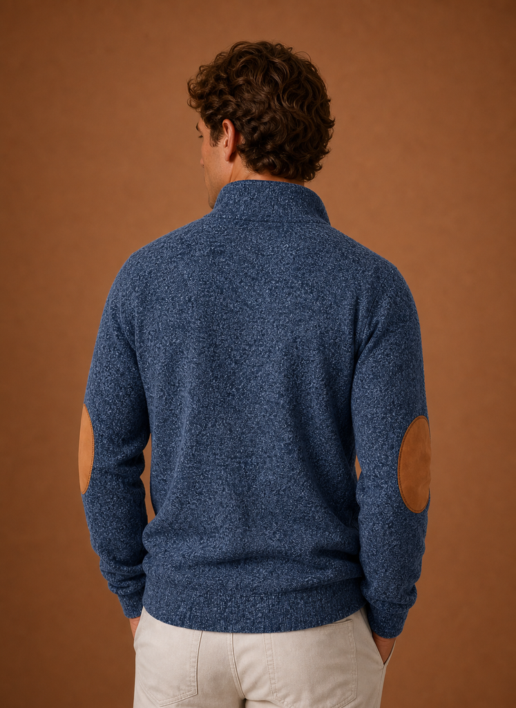 Men's Mock Neck Pullover Layering Sweater | Areleon