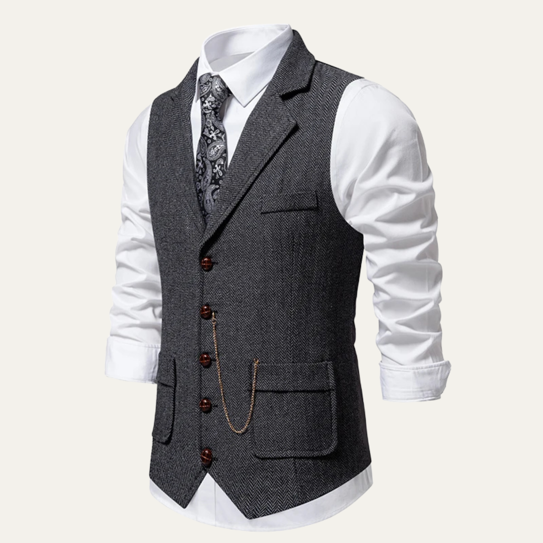 Braga Tweed Vest