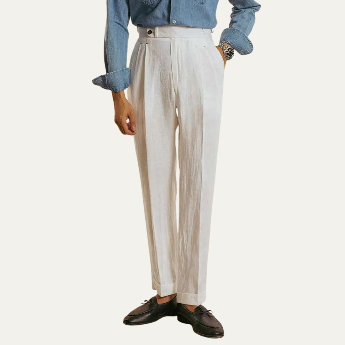 Brianza Linen Dress Pants