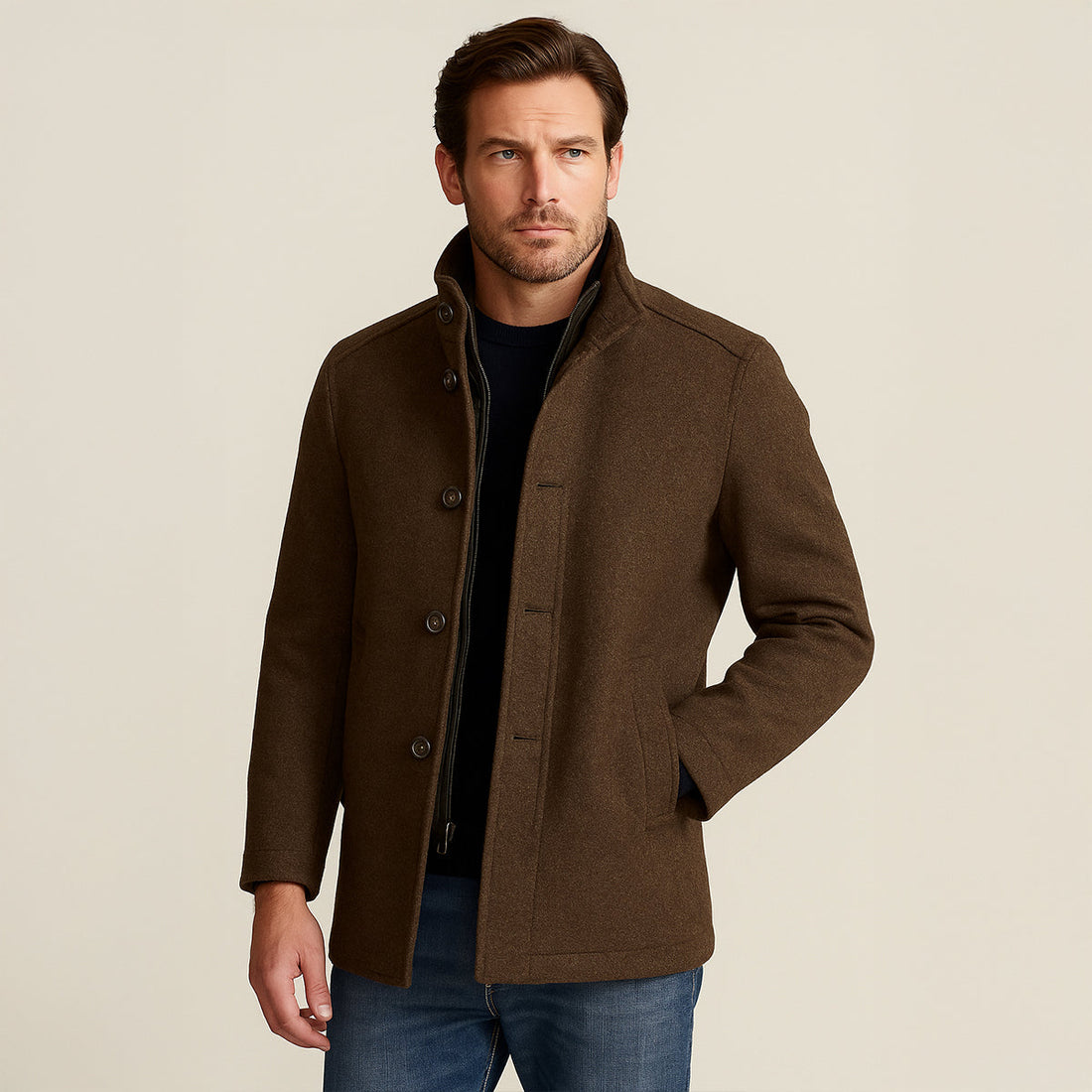 Broadway Wool Trench Coat
