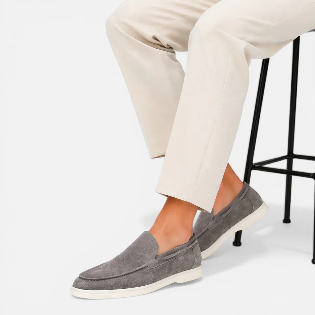 Brookstone Suede Loafers