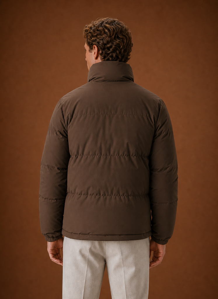 Men's Puffer Jacket - Oversized Fit Winter Coat | Areleon