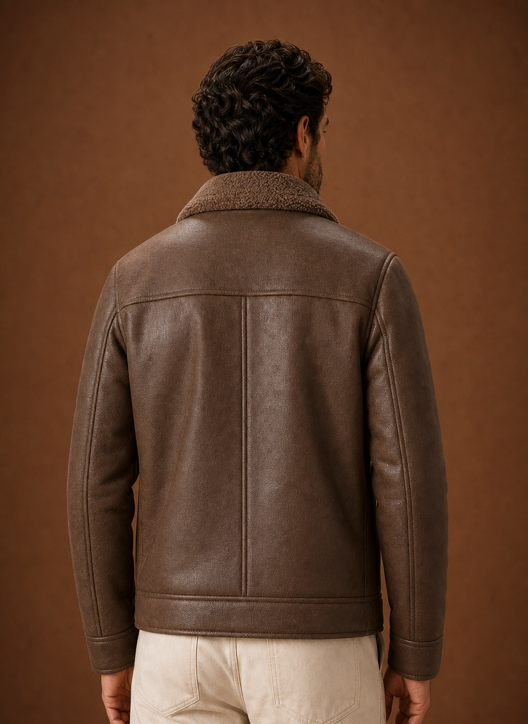 Men's Winter Coat - Thick Lined Overcoat | Areleon