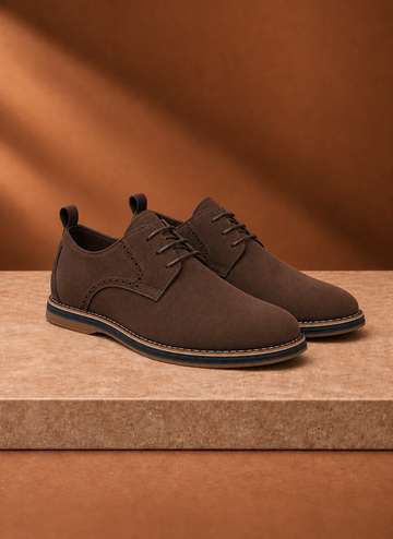Men's Derby Dress Shoes - Lace-Up Dress Shoe Areleon