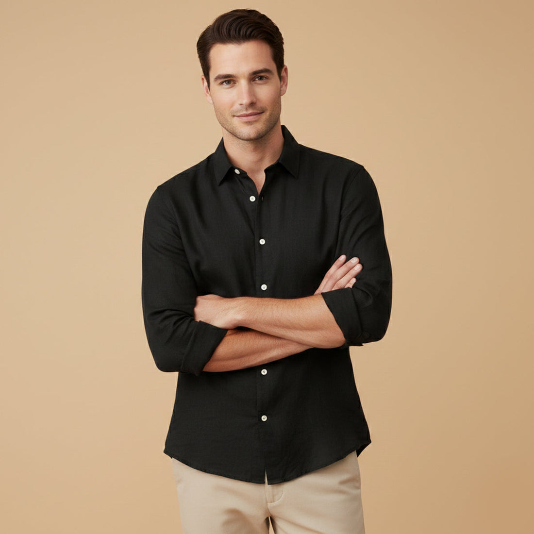 Buckingham Relaxed-Fit Linen Shirt