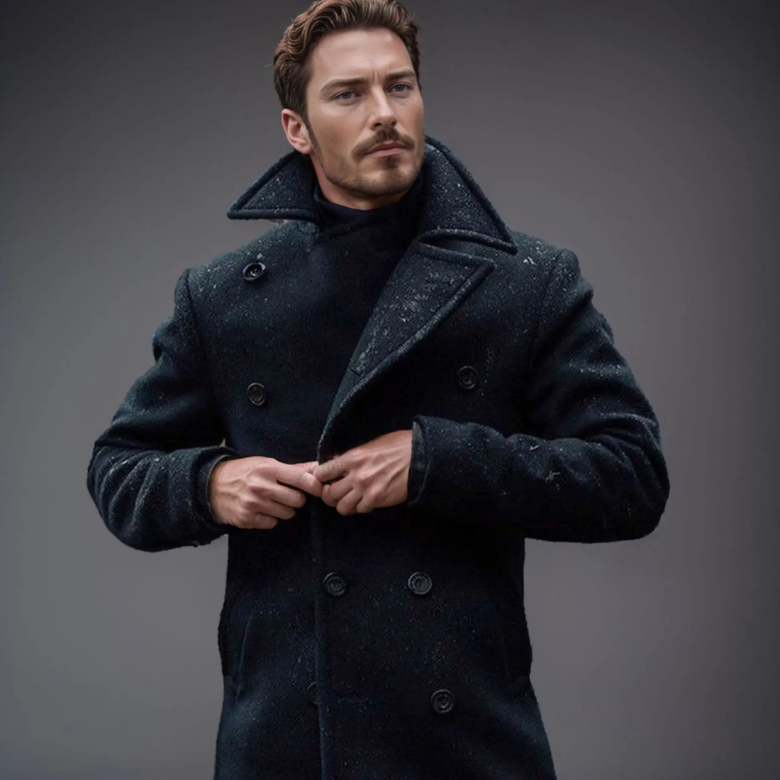 Buckingham Wool Peacoat