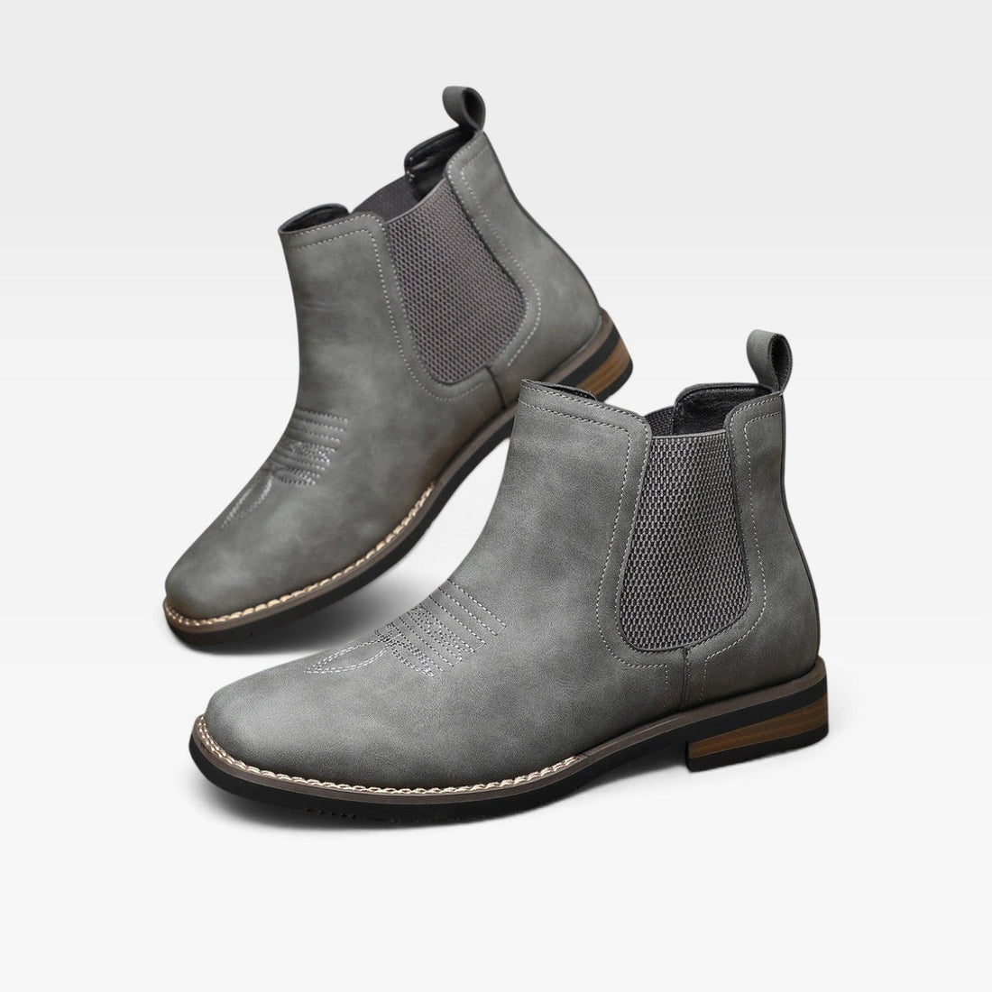 Men's Orthopedic Leather Chelsea Boots