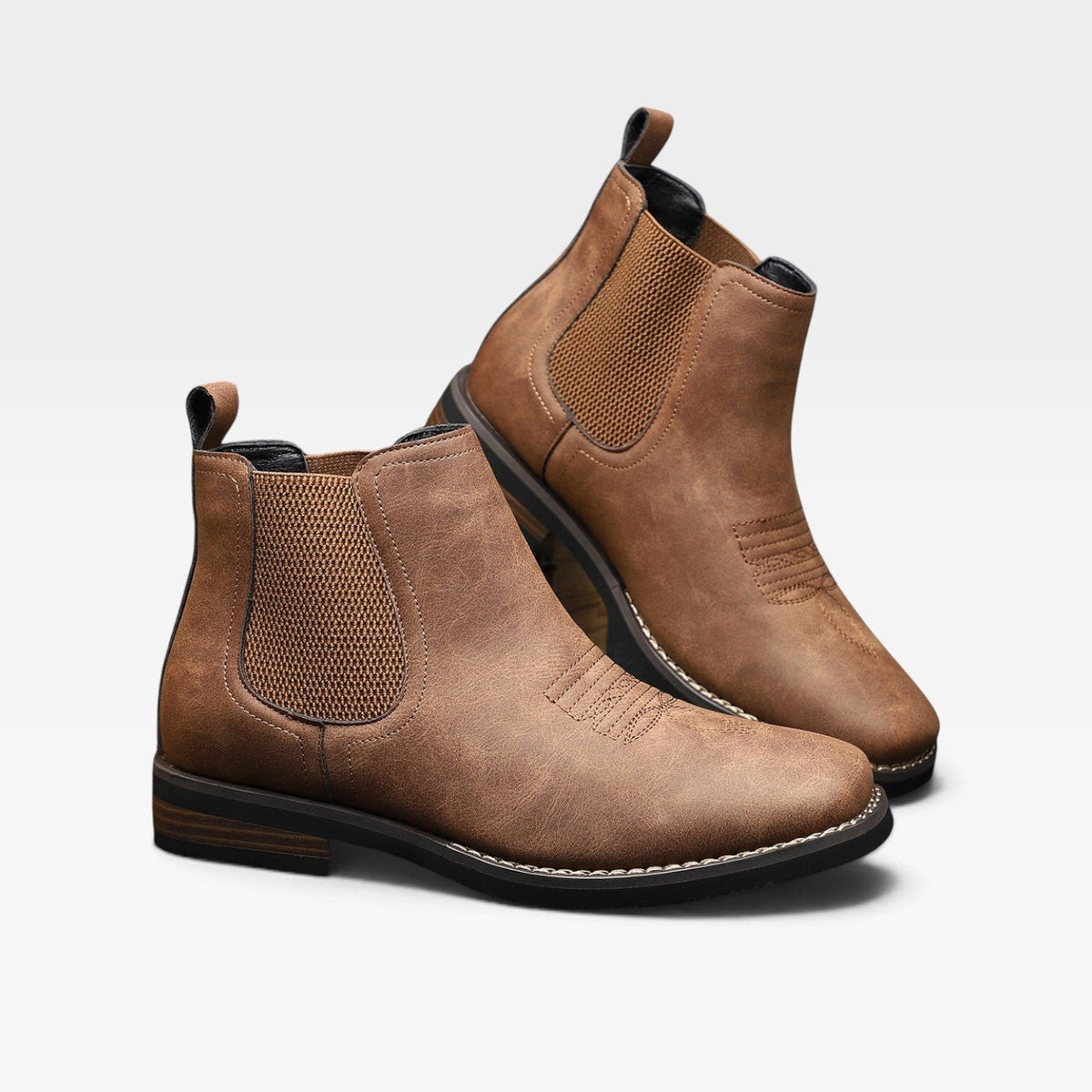 Men's Orthopedic Leather Chelsea Boots