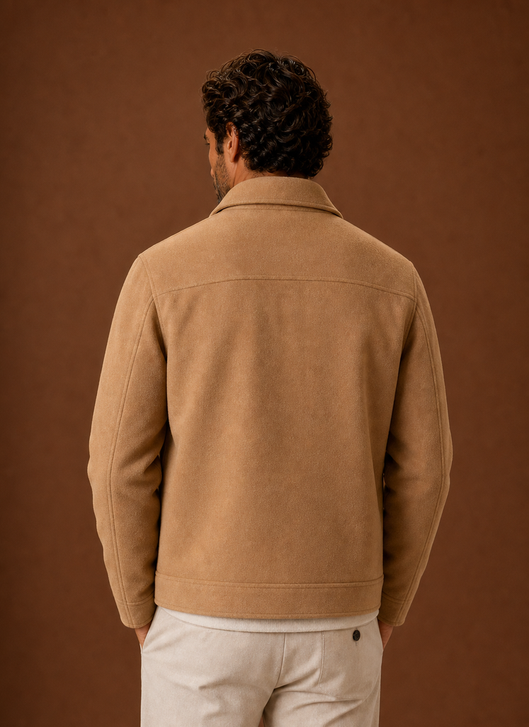 Men's Button-Front Casual Shirt Jacket | Areleon