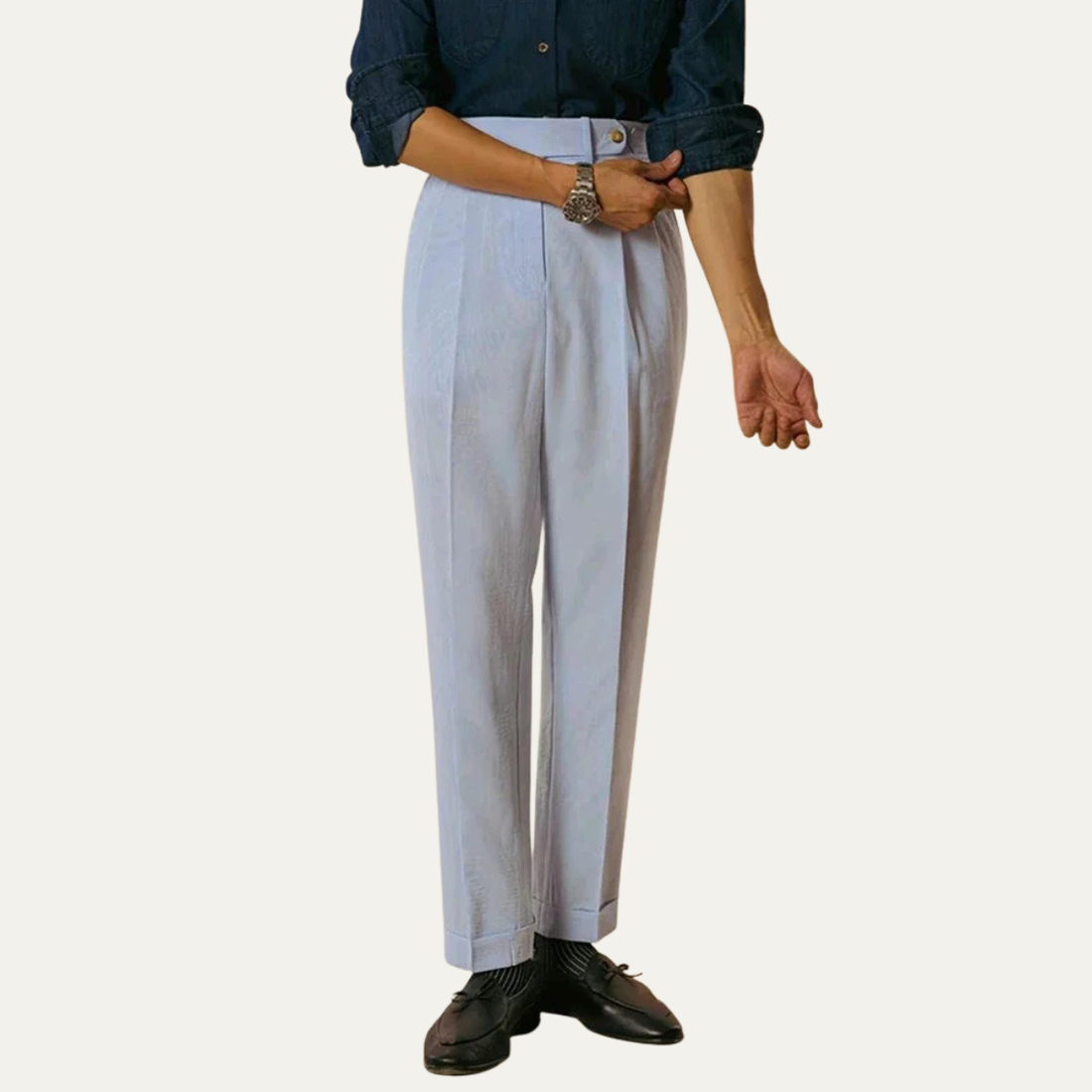 Cattolica Pleated Suit Pants