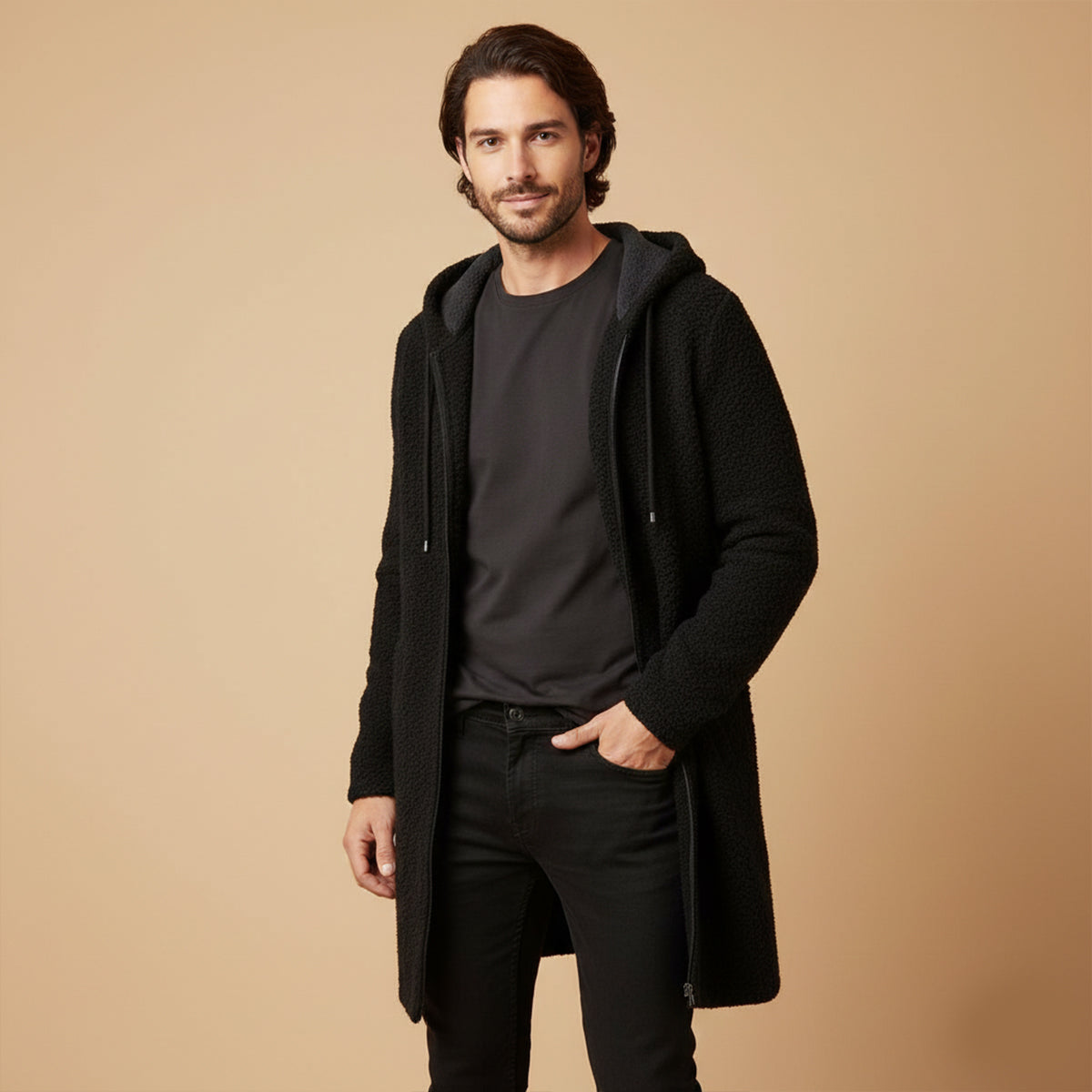 Copenhagen Hooded Strickjacke