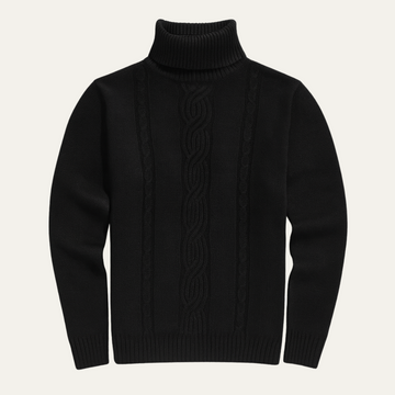 Courchevel Knitted Wollrollkragenpullover