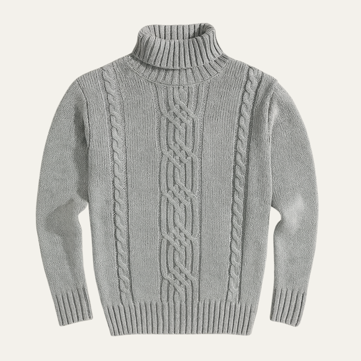 Courchevel Knitted Wollrollkragenpullover