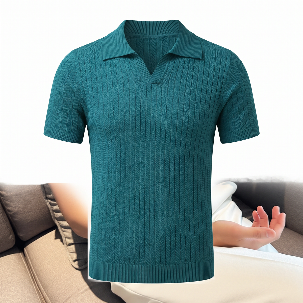 Verona Ribbed Polo