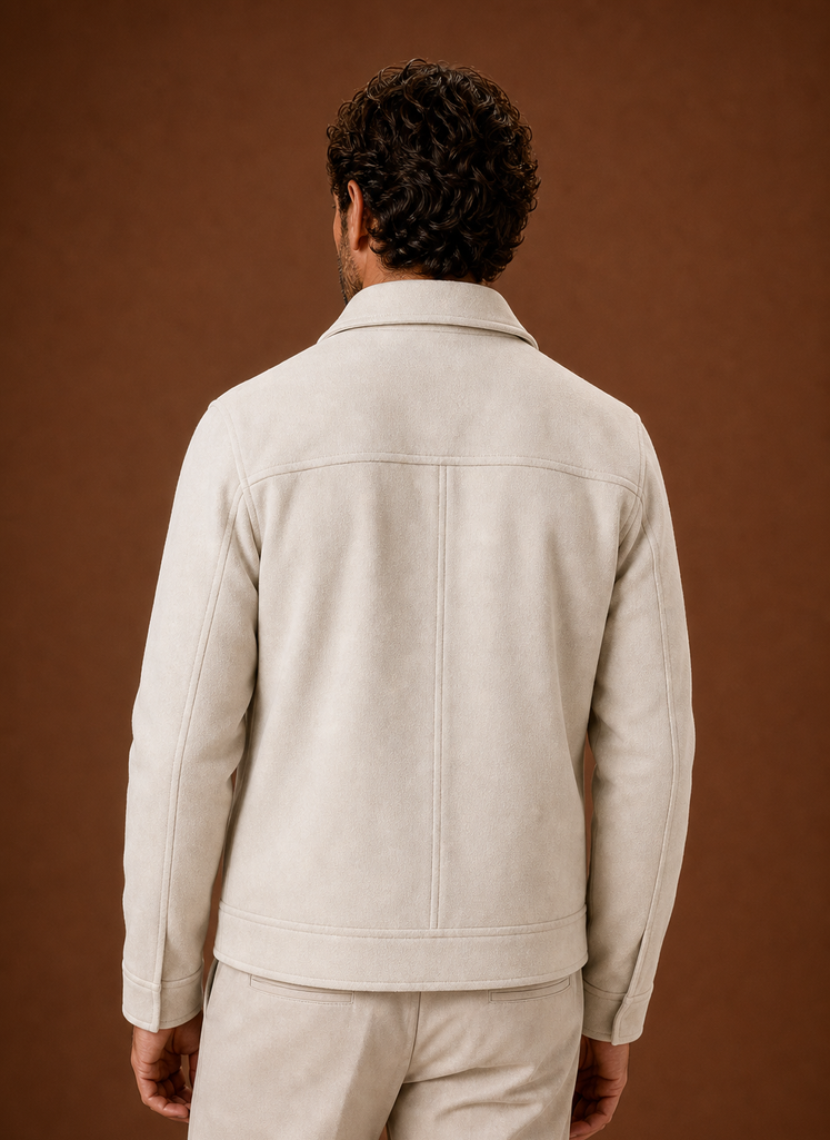 Men's Button-Front Casual Shirt Jacket | Areleon