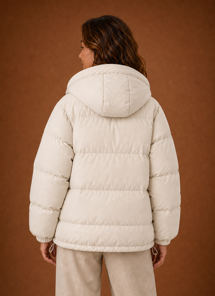 Women's Warm Puffer Jacket - Oversized Winter Coat | Areleon