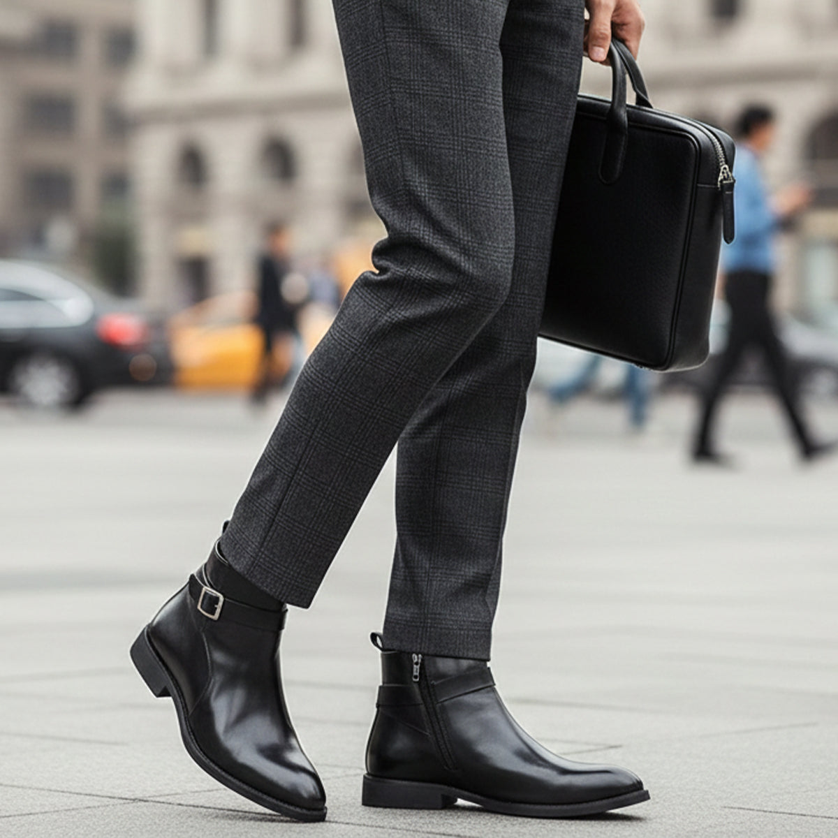 Franciacorta Lederstiefeletten