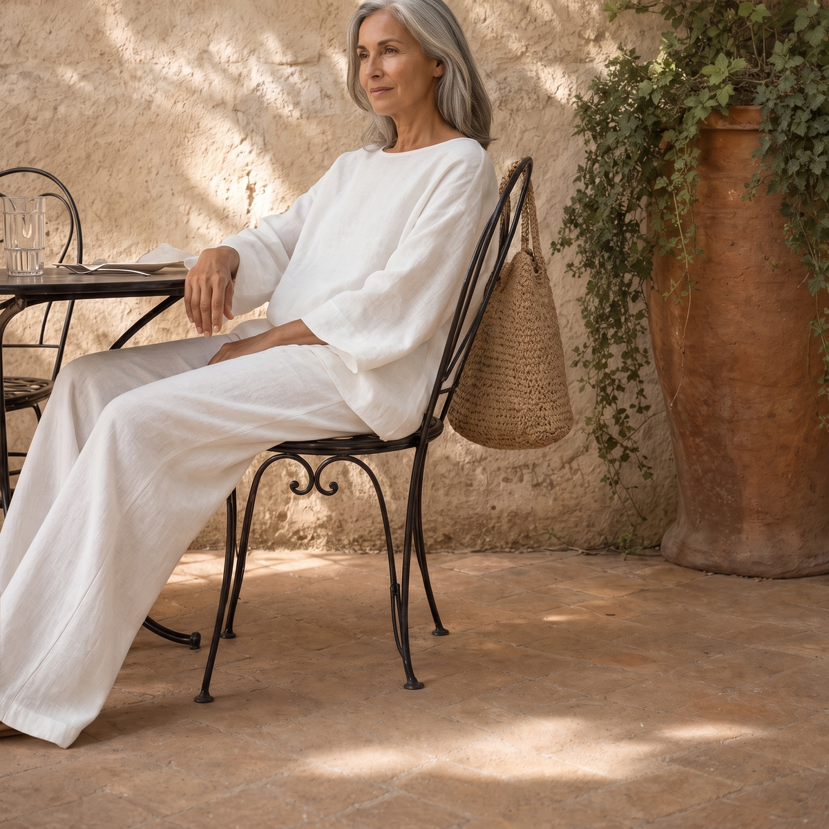 Relaxed Two-Piece Set