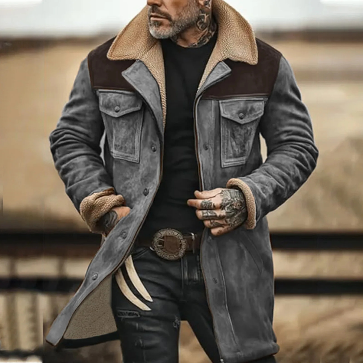 Genoa Wildlederjacke