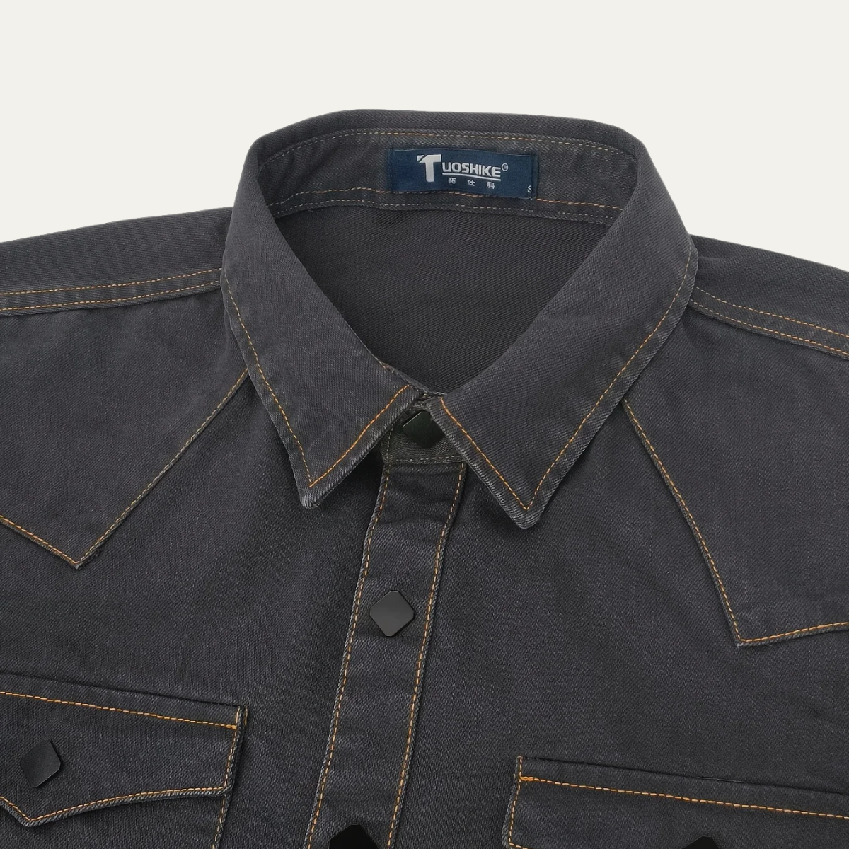 Glenwood Court Denimjeanshemd